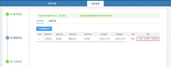全国会计人员统一服务管理平台操作指南：信息变更流程（图解）